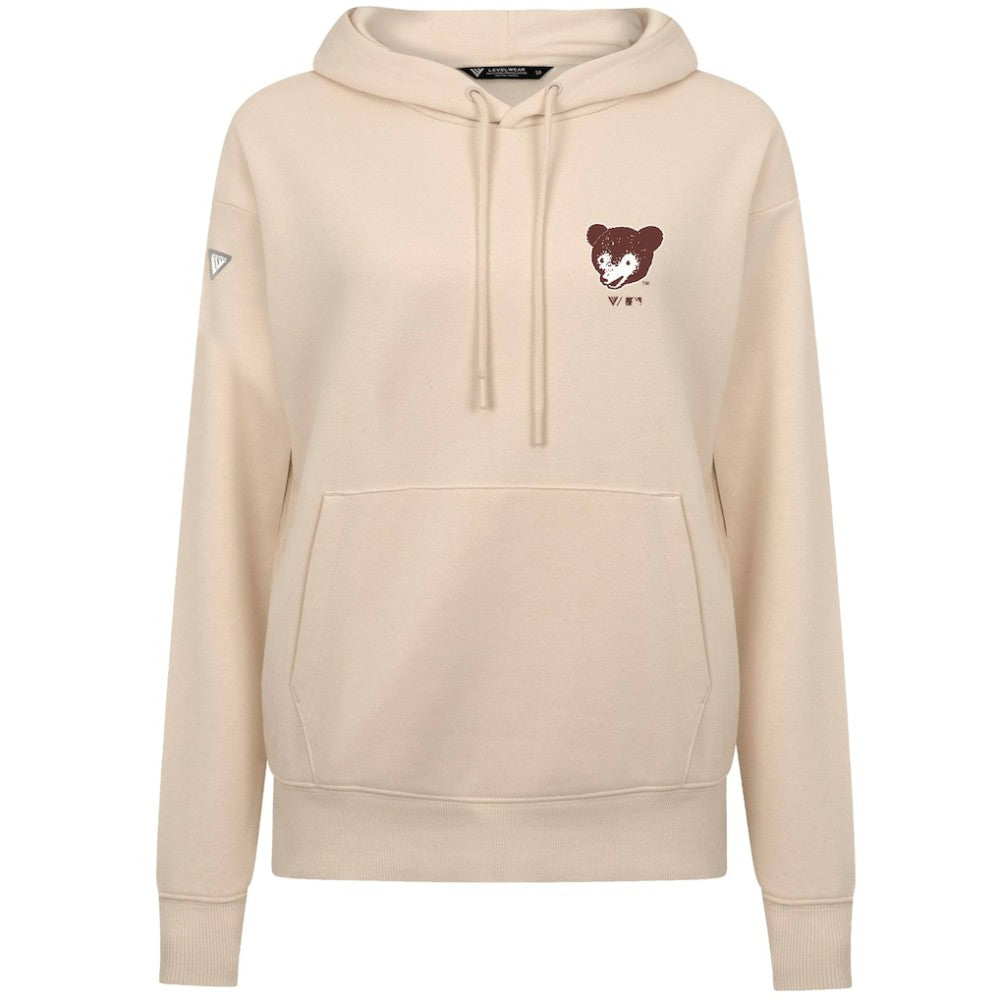 MLB Chicago Cubs Levelwear Women's Cooperstown Collection Adorn Core Logo Pullover Hoodie