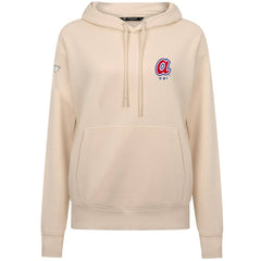 MLB Atlanta Braves Levelwear Women's Cooperstown Collection Adorn Core Logo Pullover Hoodie