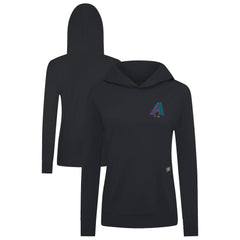 MLB Arizona Diamondbacks Levelwear Women's Cooperstown Collection Relay Core Logo Pullover Hoodie