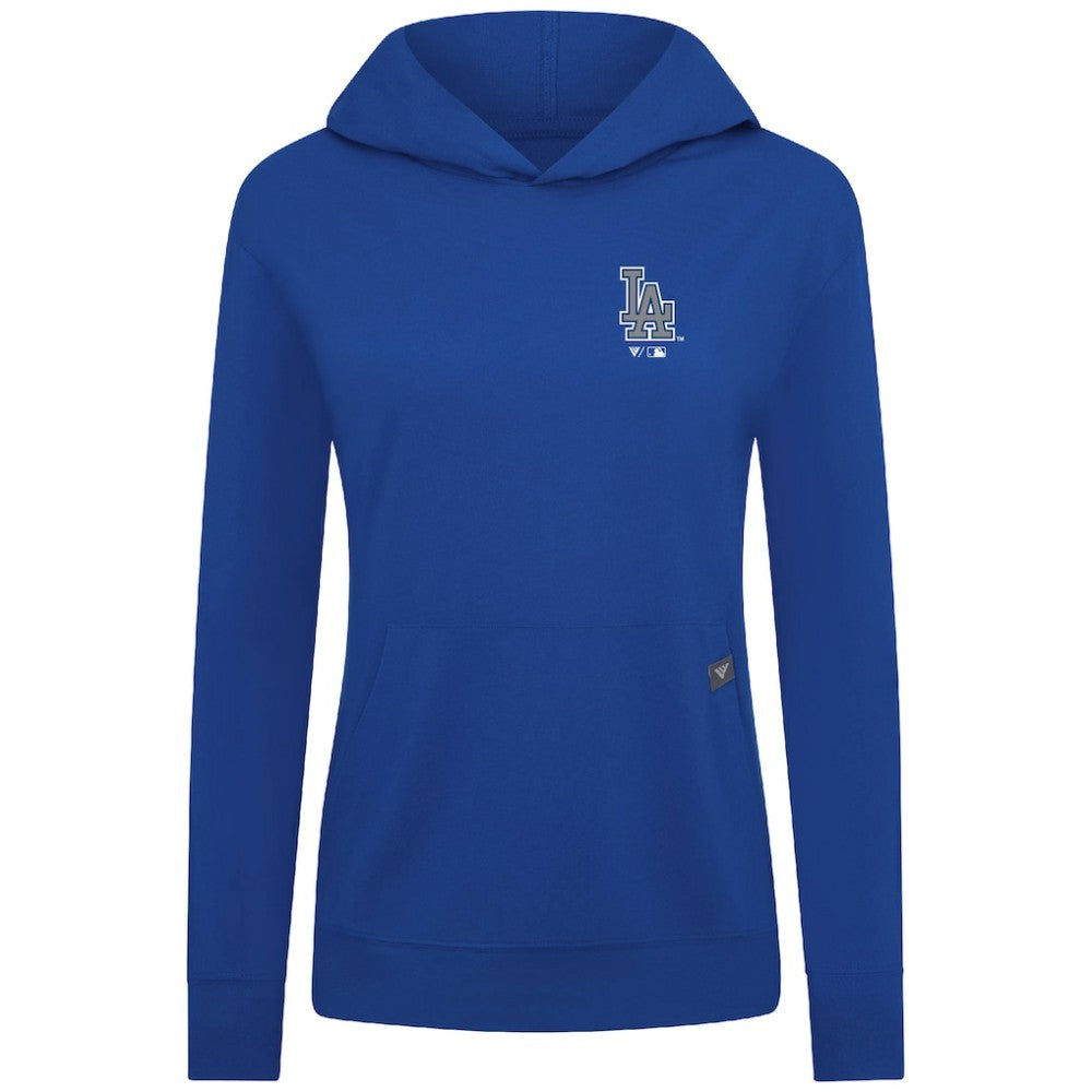 MLB Los Angeles Dodgers Levelwear Women's Cooperstown Collection Relay Core Logo Pullover Hoodie