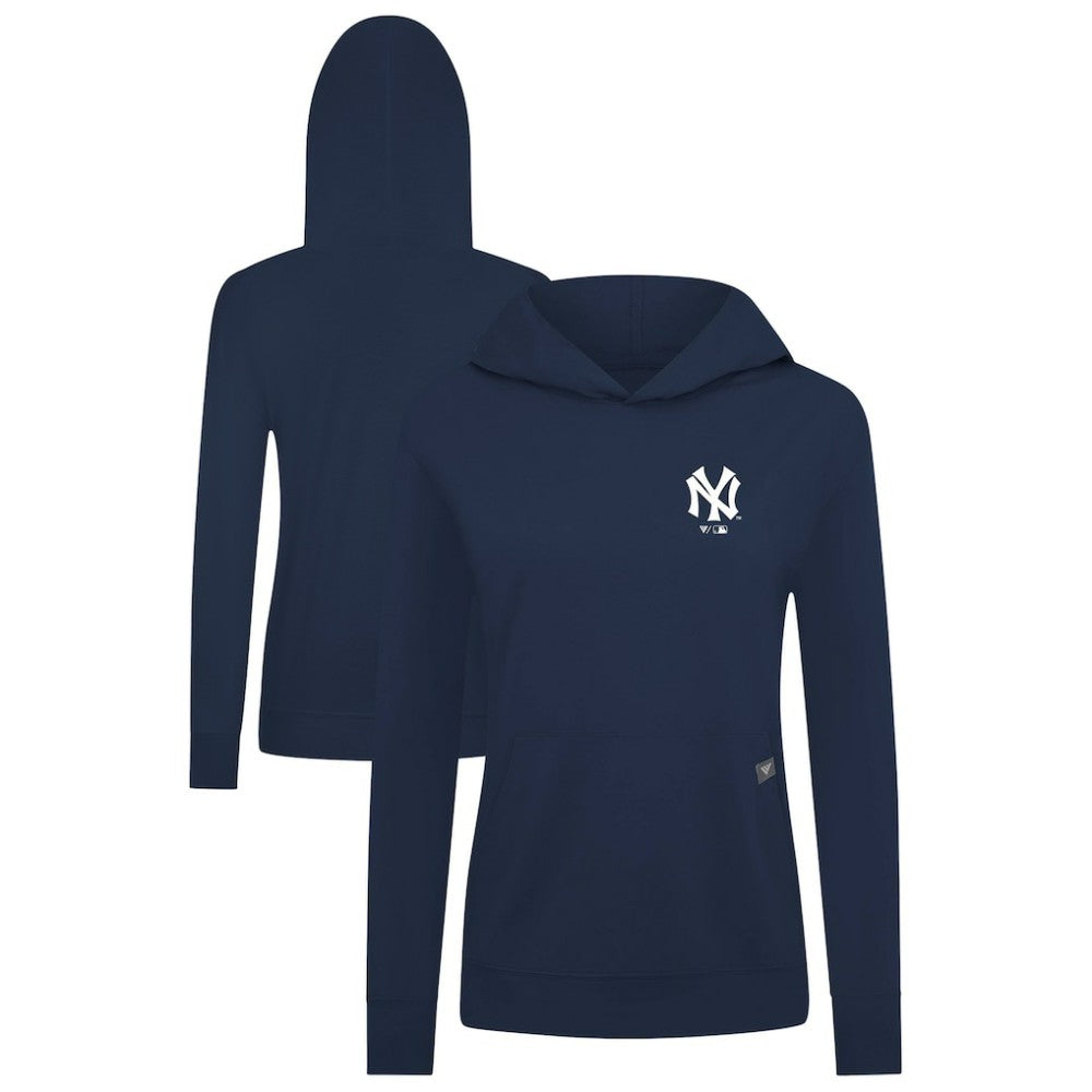 MLB New York Yankees Levelwear Women's Cooperstown Collection Relay Core Logo Pullover Hoodie