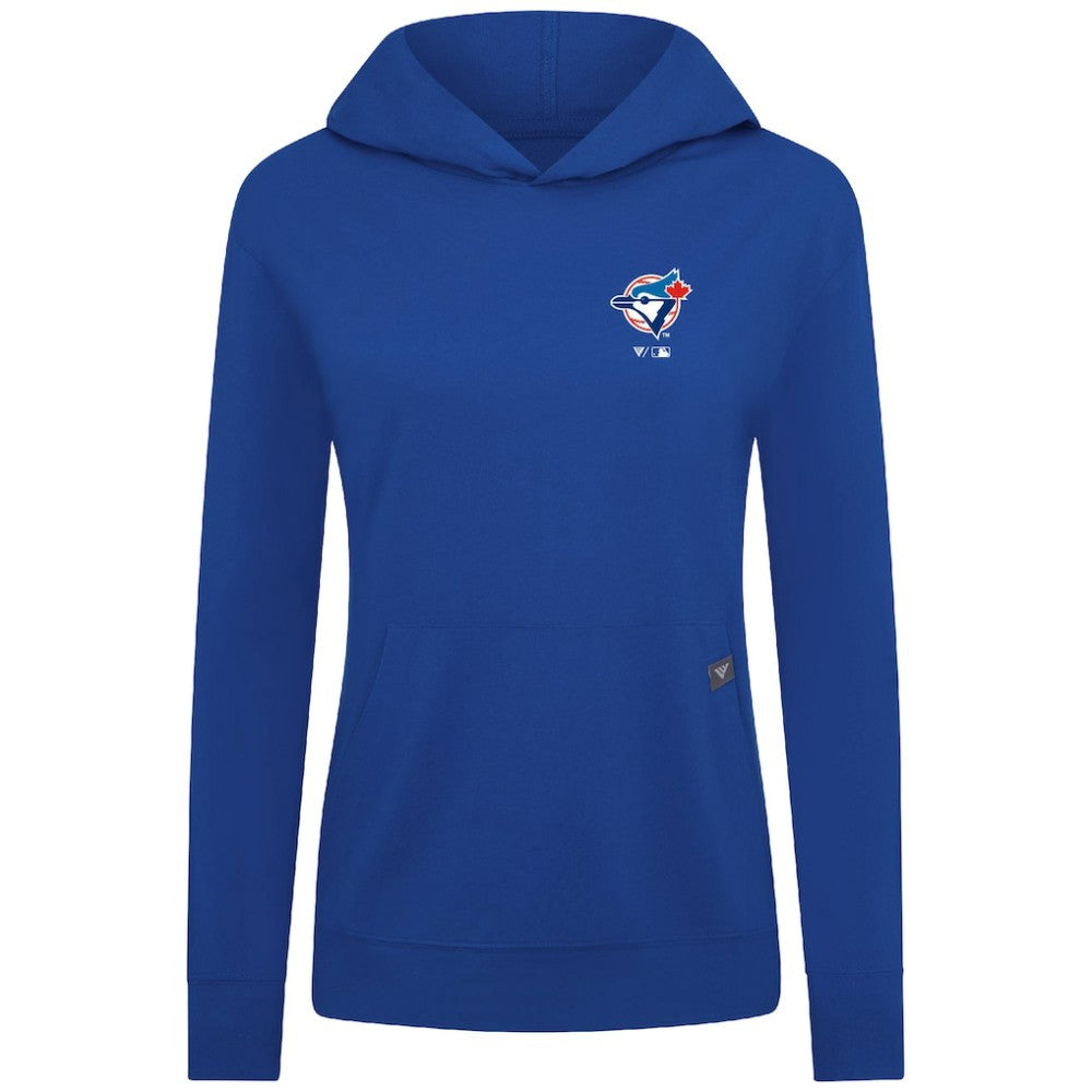 MLB Toronto Blue Jays Levelwear Women's Cooperstown Collection Relay Core Logo Pullover Hoodie