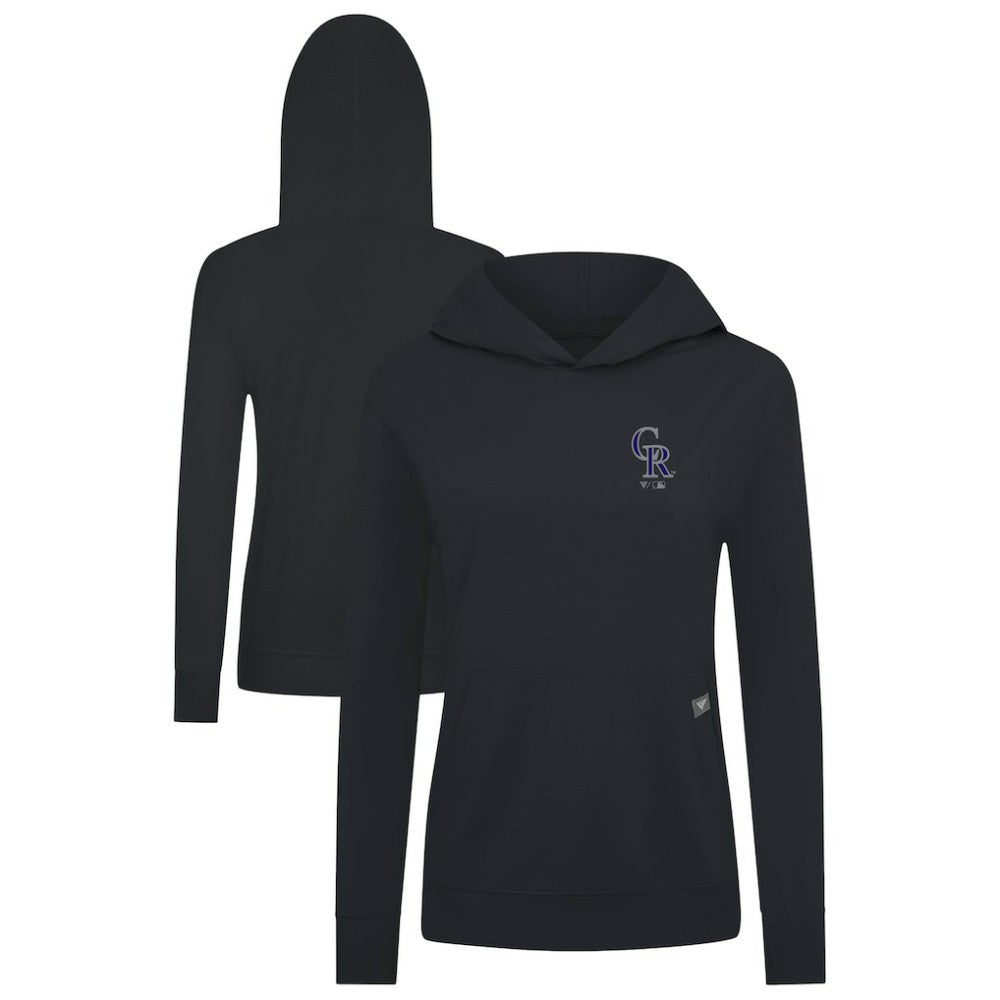 MLB Colorado Rockies Levelwear Women's Cooperstown Collection Relay Core Logo Pullover Hoodie