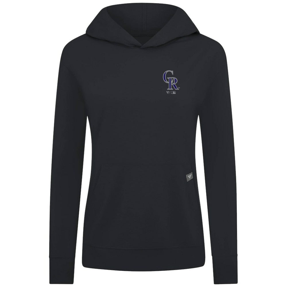 MLB Colorado Rockies Levelwear Women's Cooperstown Collection Relay Core Logo Pullover Hoodie