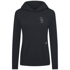 MLB Colorado Rockies Levelwear Women's Cooperstown Collection Relay Core Logo Pullover Hoodie