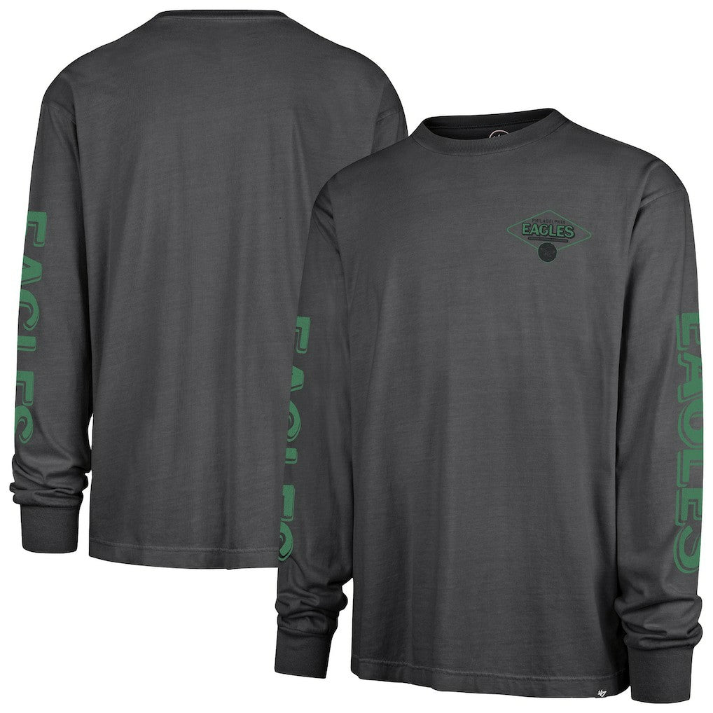 '47 Cairn Ravine Foundation Throwback Long Sleeve T-Shirt - Philadelphia Eagles