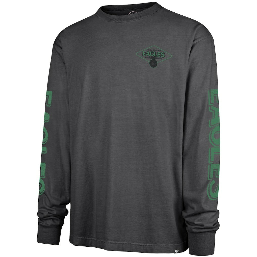 '47 Cairn Ravine Foundation Throwback Long Sleeve T-Shirt - Philadelphia Eagles