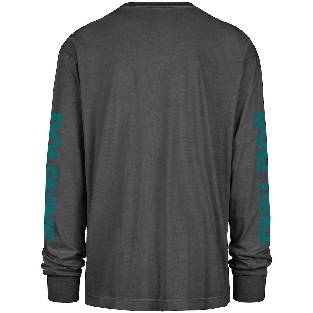 '47 Cairn Ravine Foundation Throwback Long Sleeve T-Shirt - Miami Dolphins