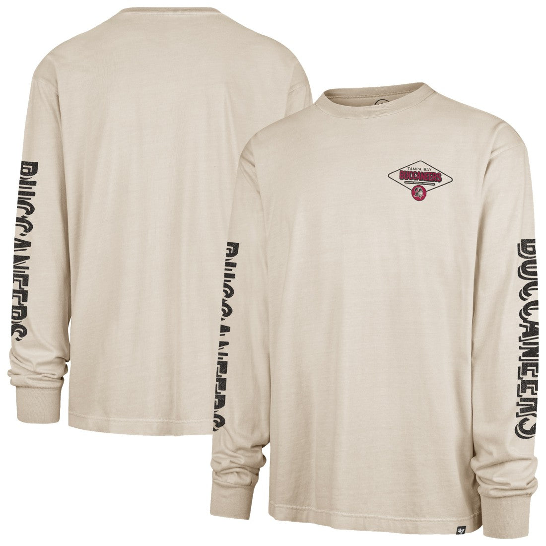 '47 Cairn Ravine Foundation Throwback Long Sleeve T-Shirt - Tampa Bay Buccaneers