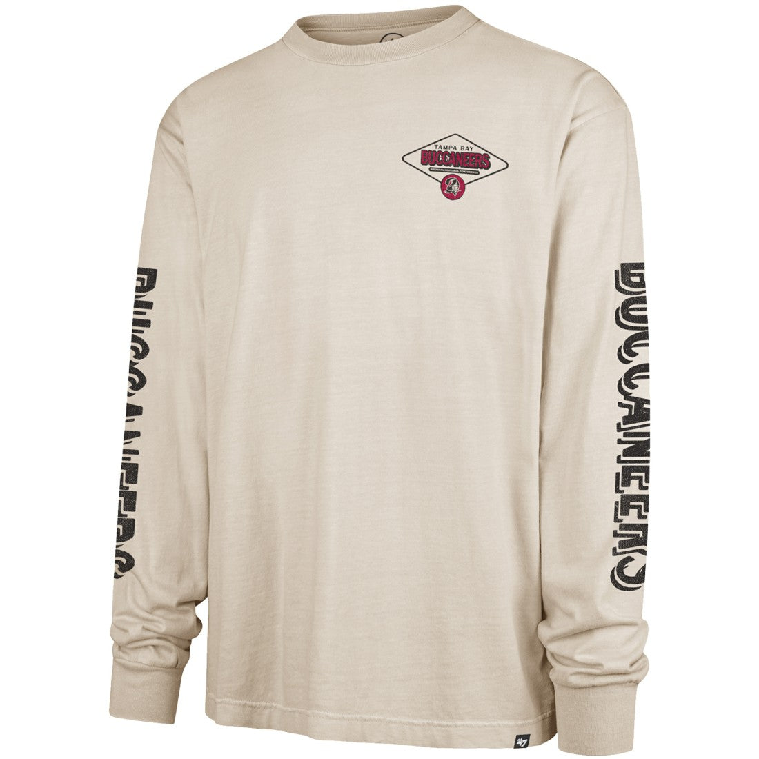 '47 Cairn Ravine Foundation Throwback Long Sleeve T-Shirt - Tampa Bay Buccaneers
