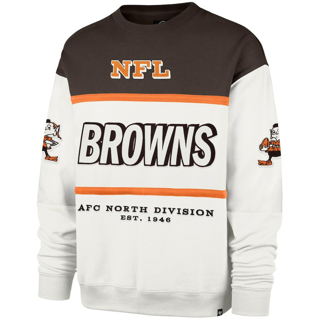 '47 Throwback Breeze Maximalist Sweatshirt - Cleveland Browns