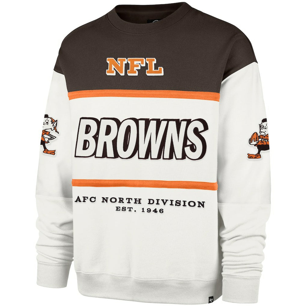 '47 Throwback Breeze Maximalist Sweatshirt - Cleveland Browns
