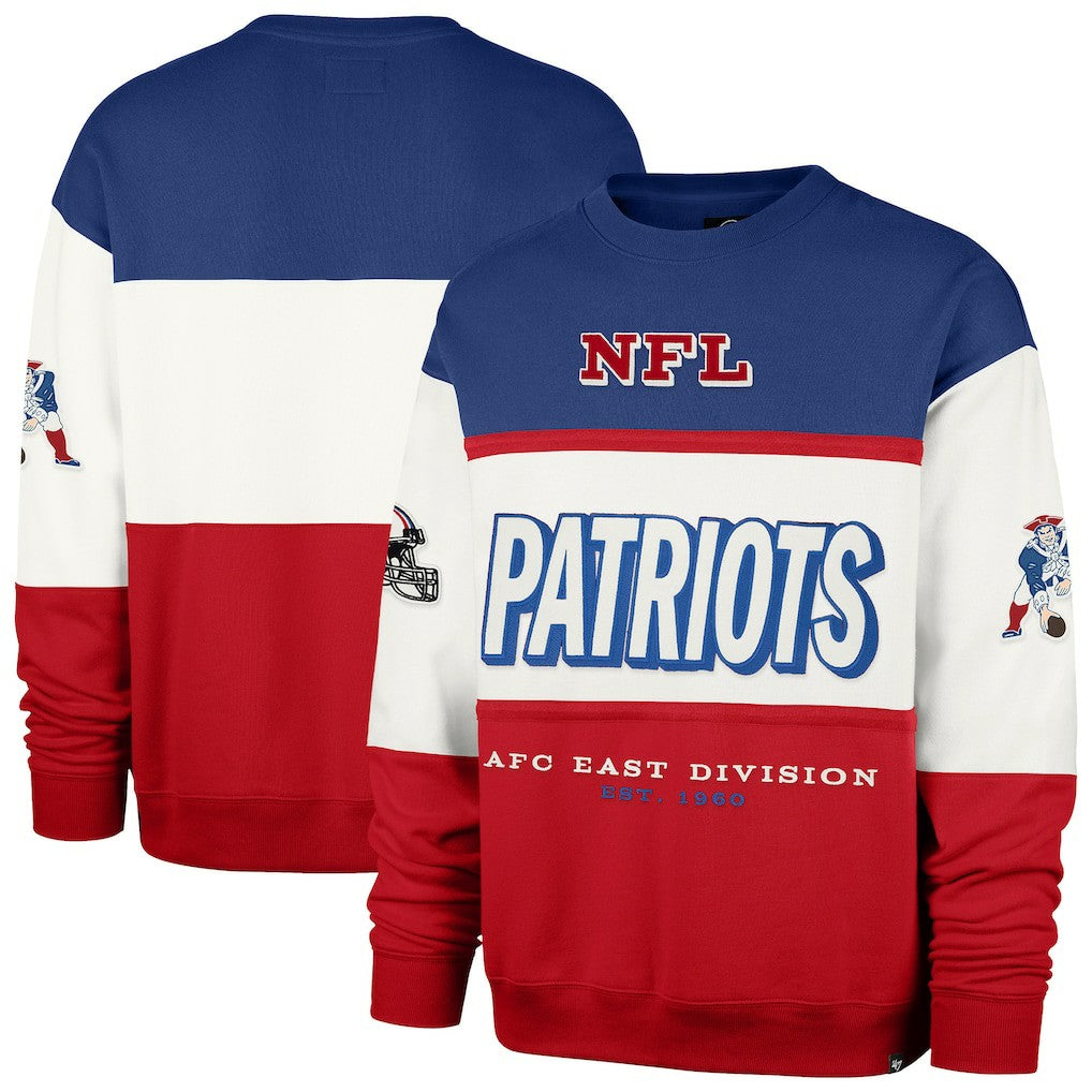 '47 Throwback Breeze Maximalist Sweatshirt - New England Patriots