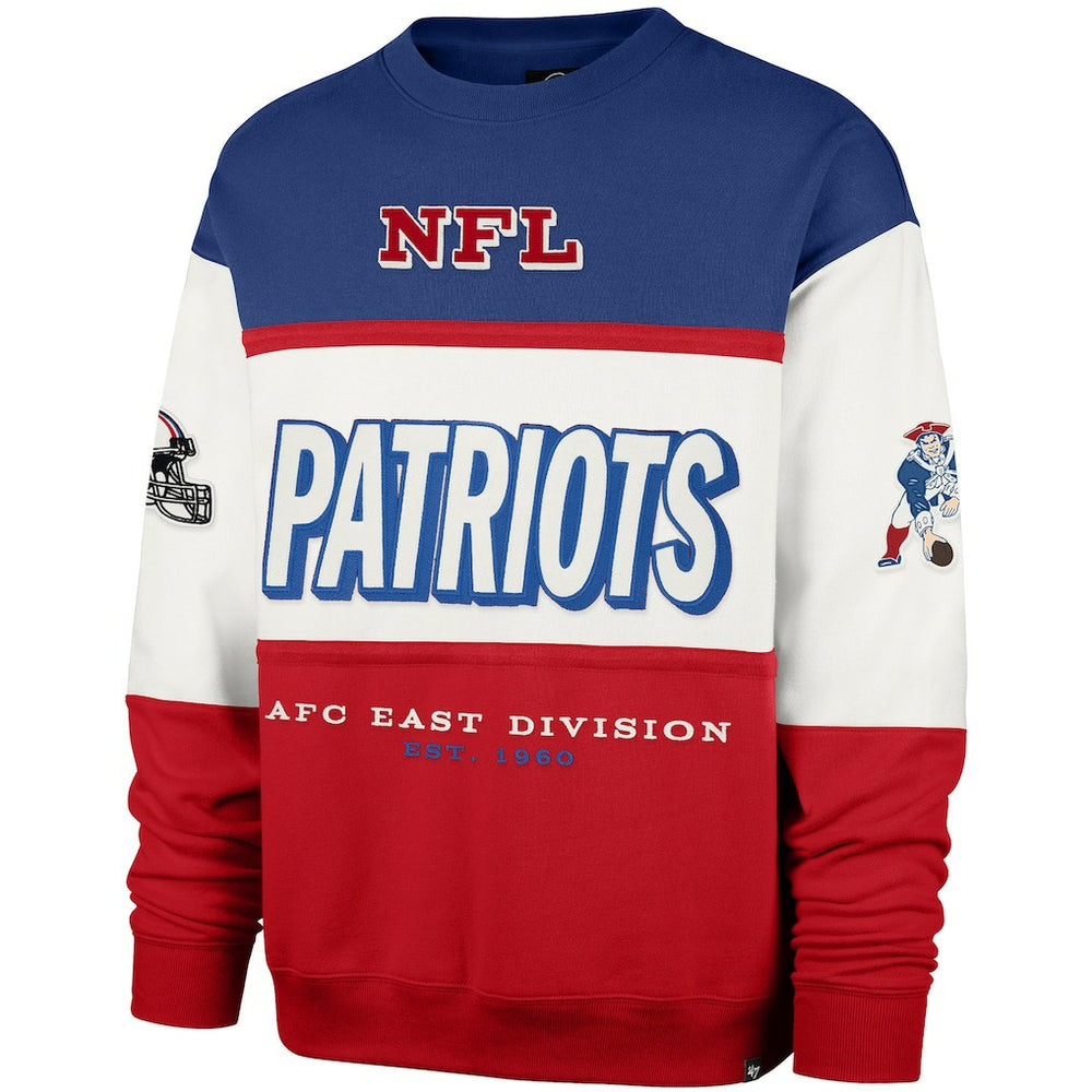 '47 Throwback Breeze Maximalist Sweatshirt - New England Patriots