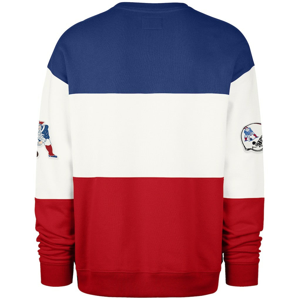 '47 Throwback Breeze Maximalist Sweatshirt - New England Patriots