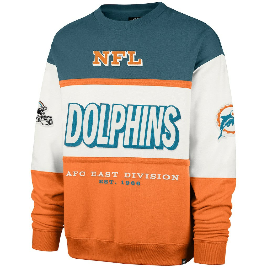 '47 Throwback Breeze Maximalist Sweatshirt - Miami Dolphins