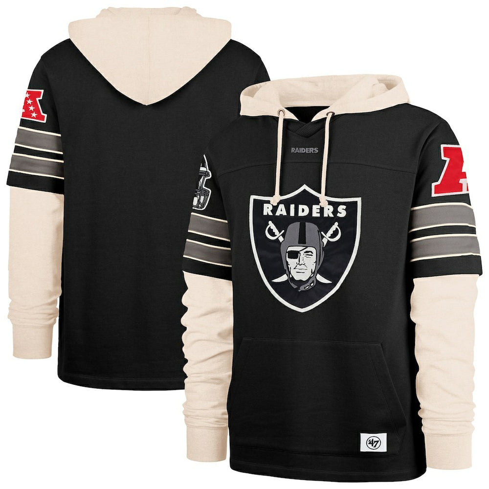 '47 Split Zone Cornerback Duo Hoodie - Las Vegas Raiders