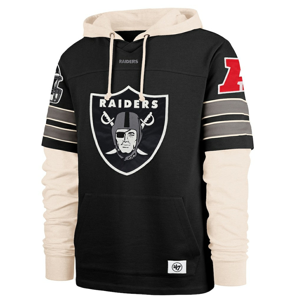 '47 Split Zone Cornerback Duo Hoodie - Las Vegas Raiders