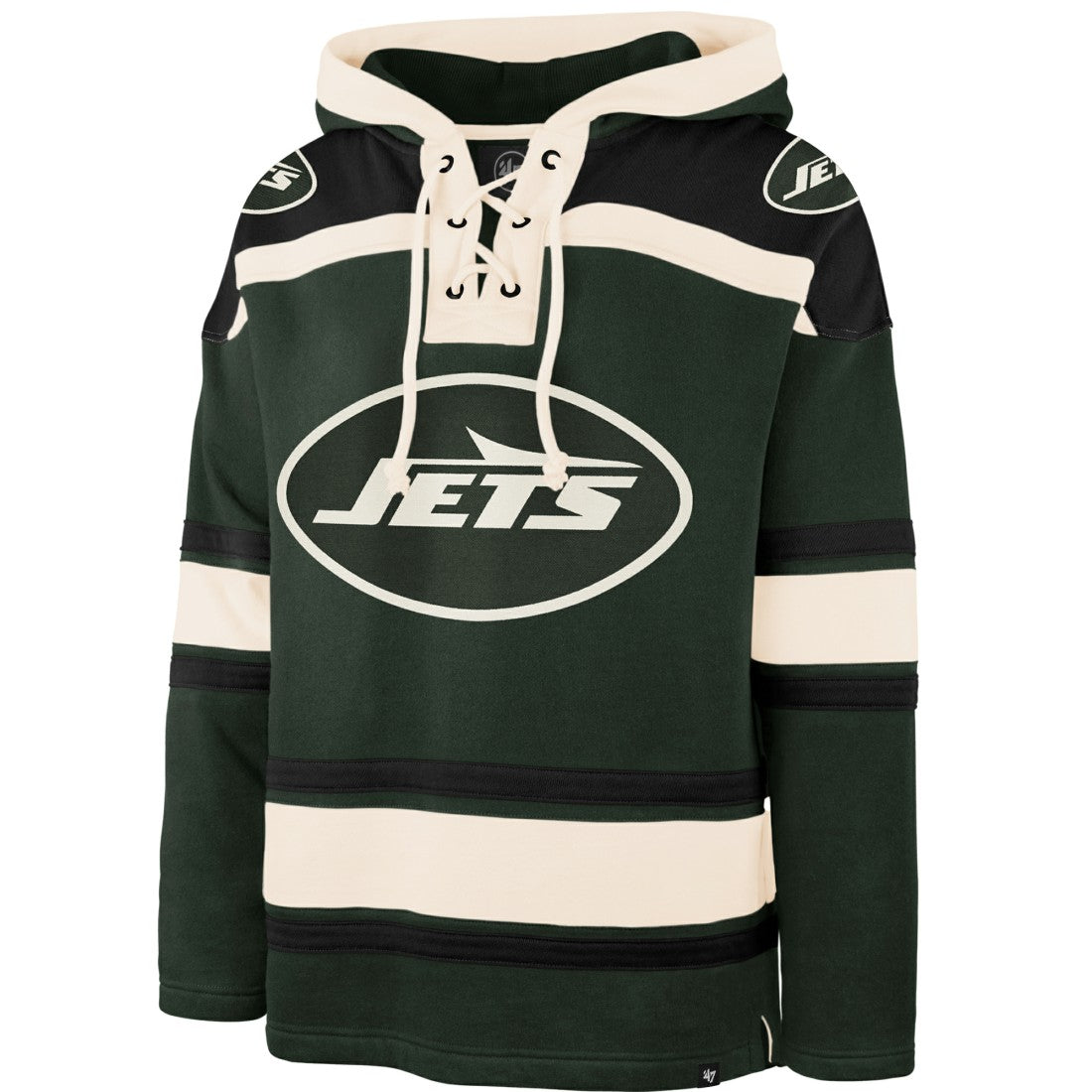 '47 Men's Superior Lacer Hoodie - New York Jets