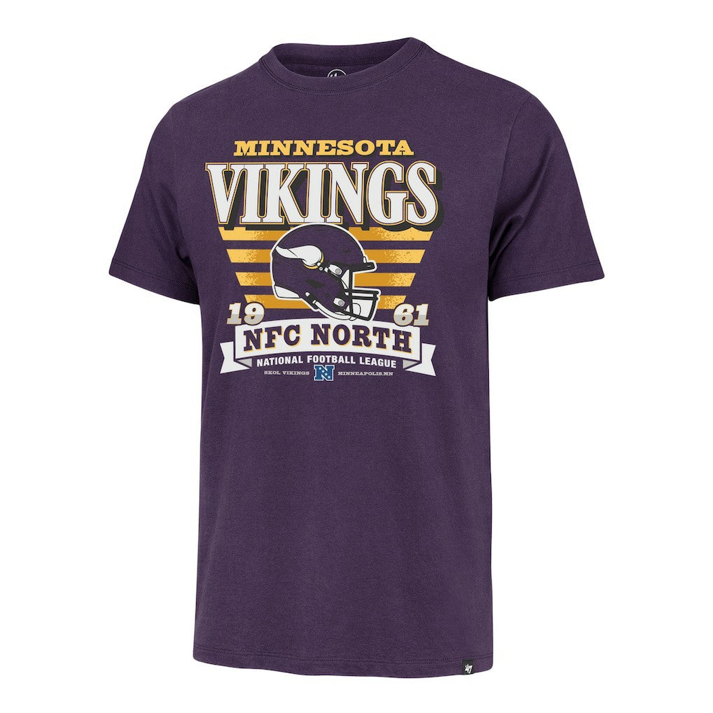 '47 Stripe Splash Franklin T-Shirt - Minnesota Vikings