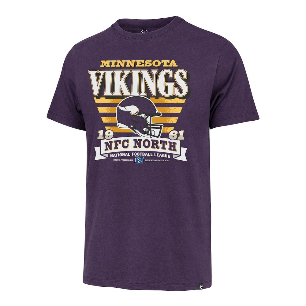 '47 Stripe Splash Franklin T-Shirt - Minnesota Vikings