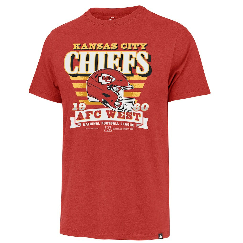 '47 Stripe Splash Franklin T-Shirt - Kansas City Chiefs