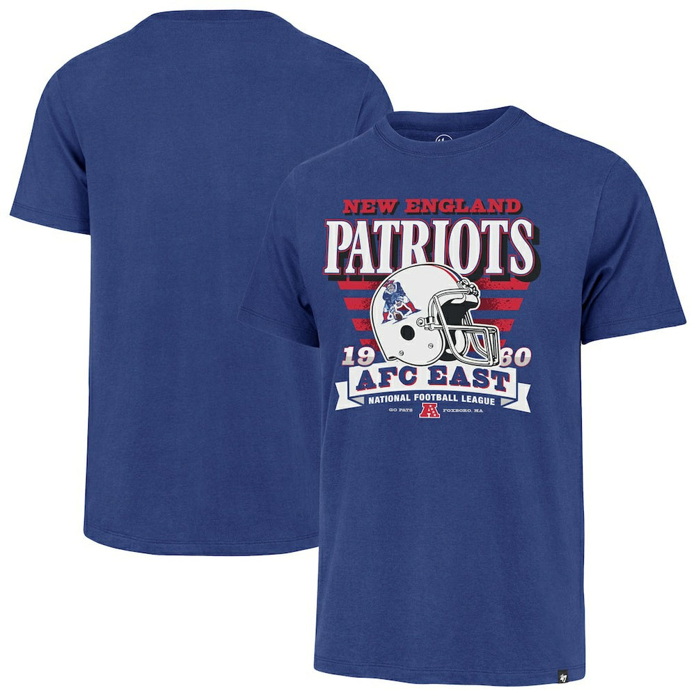 '47 Stripe Splash Franklin Throwback T-Shirt - New England Patriots