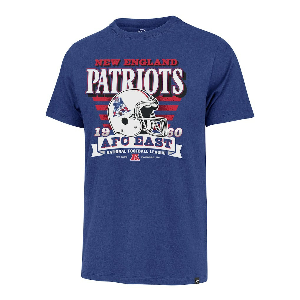 '47 Stripe Splash Franklin Throwback T-Shirt - New England Patriots