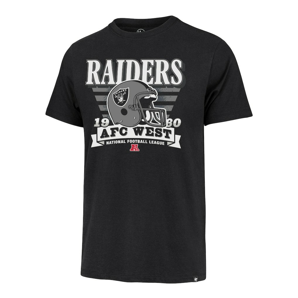 '47 Stripe Splash Franklin Throwback T-Shirt - Las Vegas Raiders