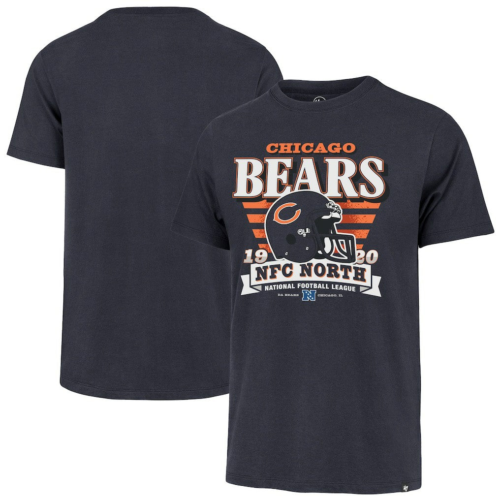 '47 Stripe Splash Franklin Throwback T-Shirt - Chicago Bears