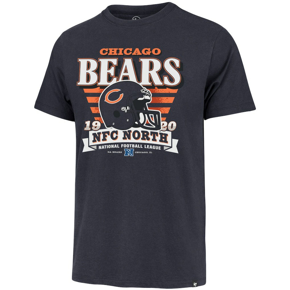 '47 Stripe Splash Franklin Throwback T-Shirt - Chicago Bears
