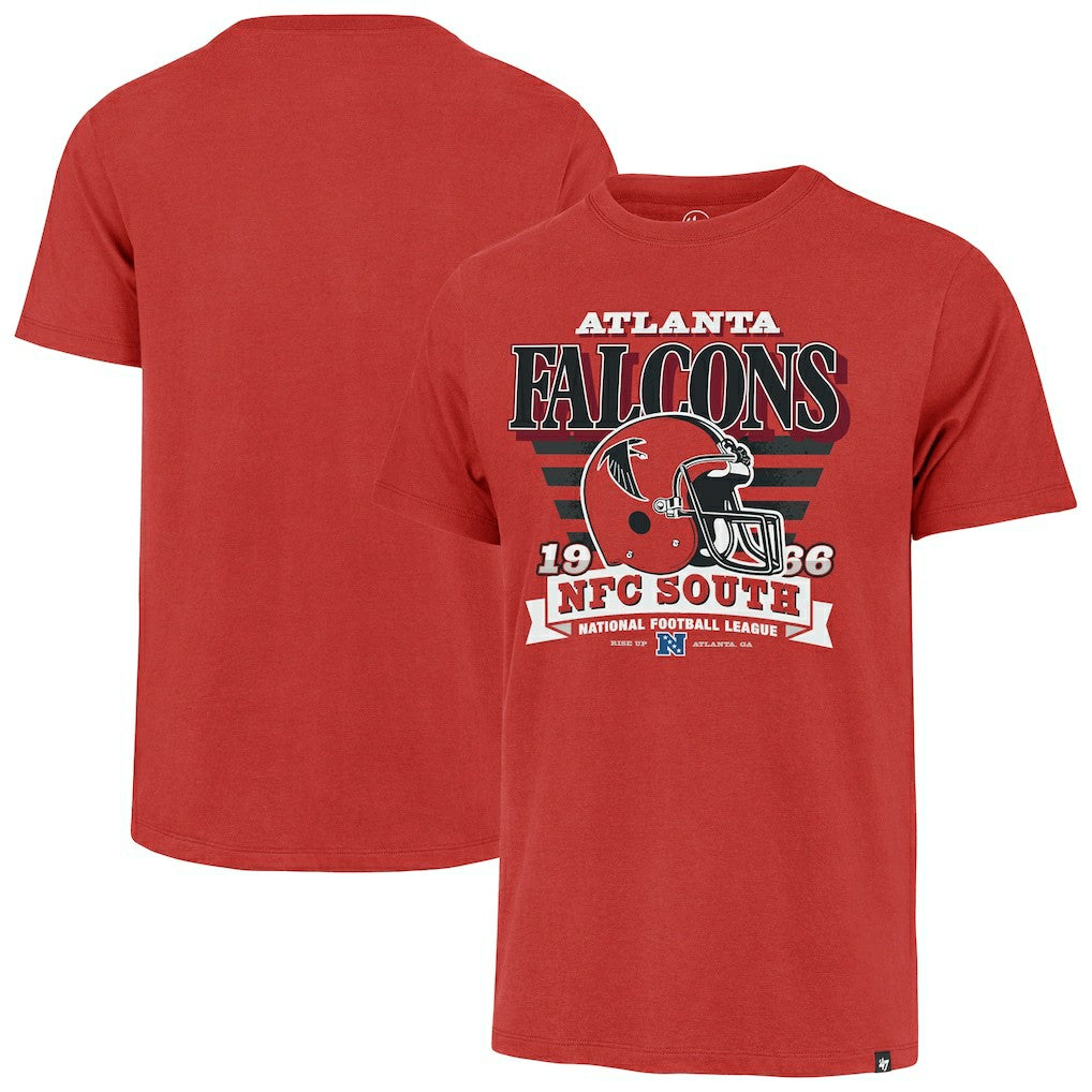 '47 Stripe Splash Franklin Throwback T-Shirt - Atlanta Falcons