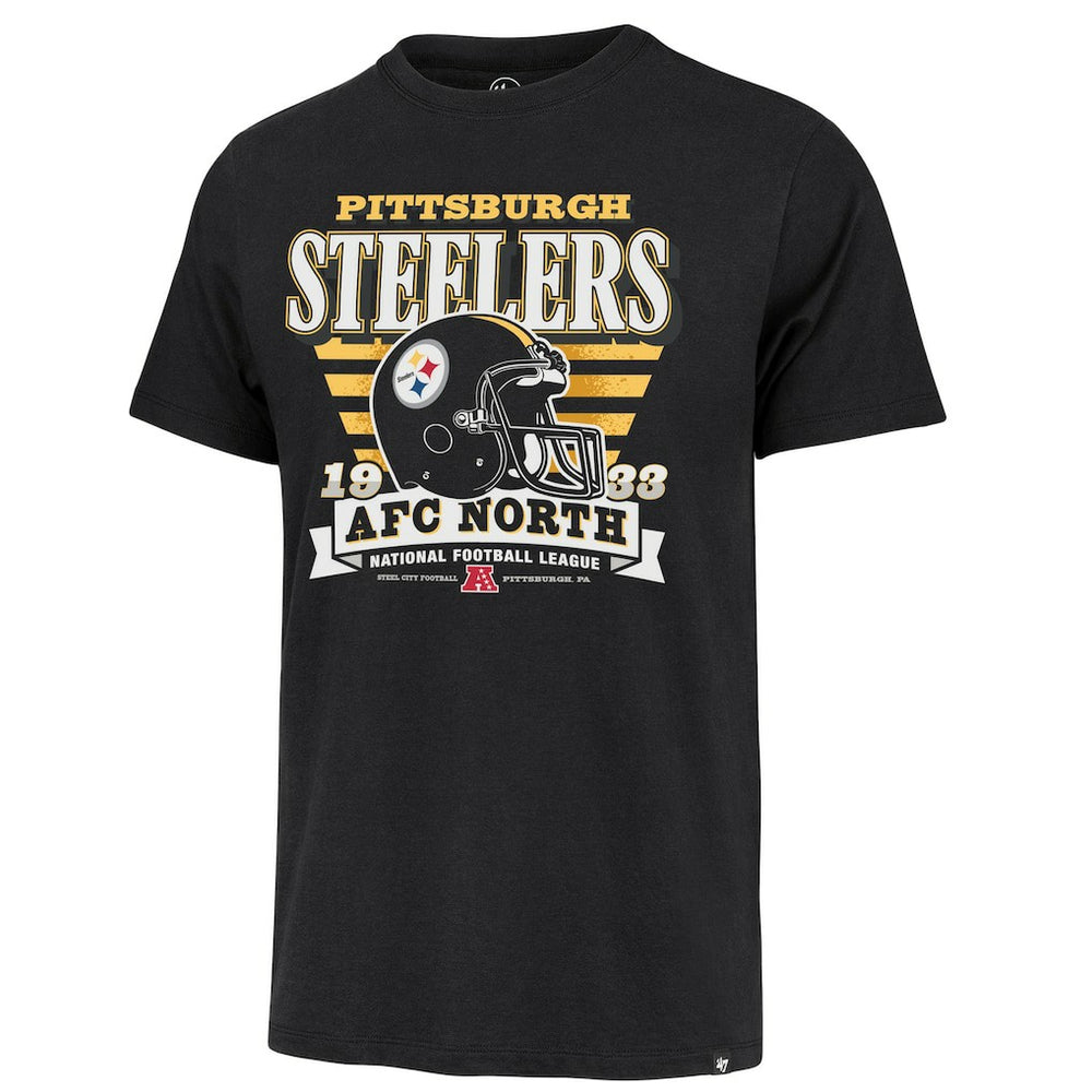'47 Stripe Splash Franklin Throwback T-Shirt - Pittsburgh Steelers