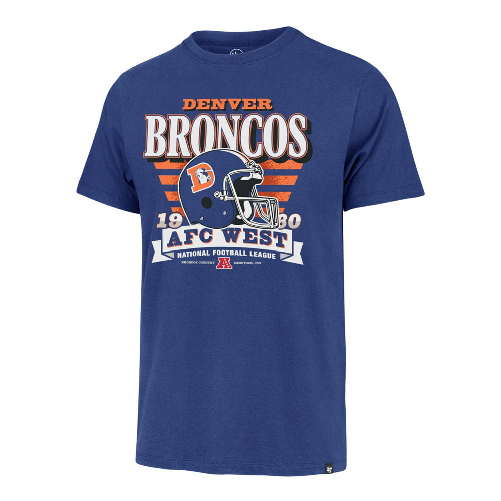 '47 Stripe Splash Franklin Throwback T-Shirt - Denver Broncos