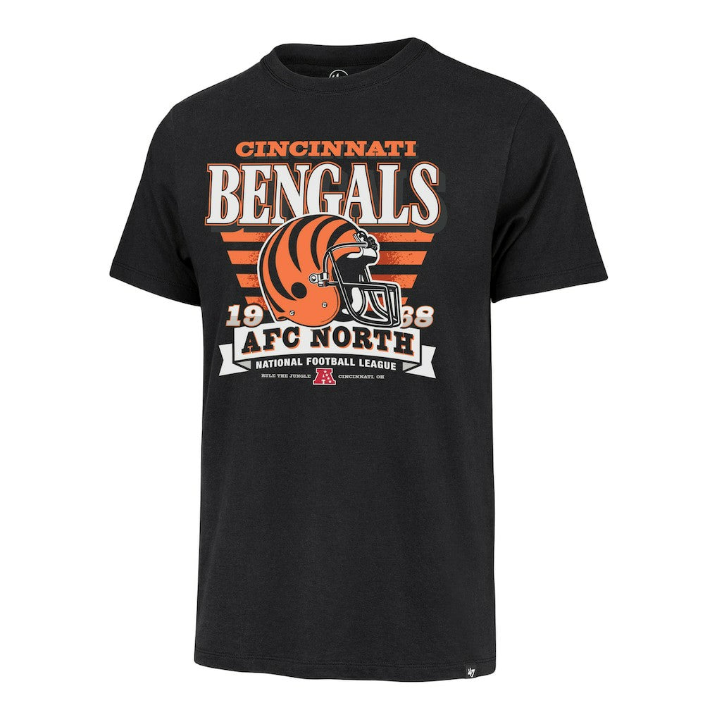 '47 Stripe Splash Franklin Throwback T-Shirt - Cincinnati Bengals