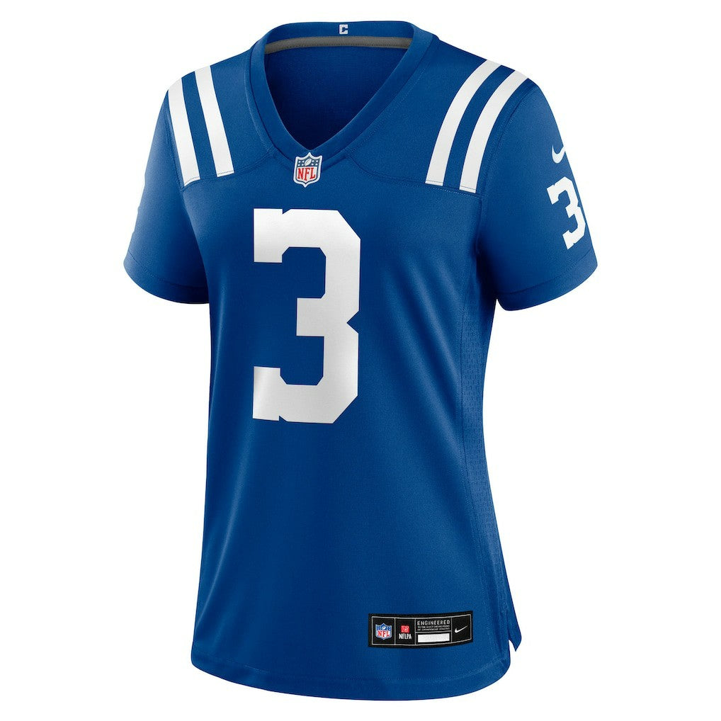 Spencer Shrader  Women's Team Game Jersey - Indianapolis Colts
