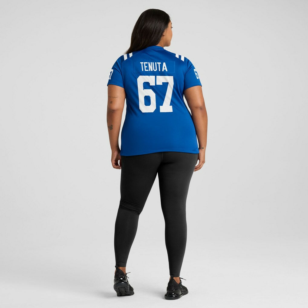 Luke Tenuta  Women's Team Game Jersey - Indianapolis Colts