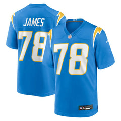 Andre James  Team Game Jersey - Los Angeles Chargers
