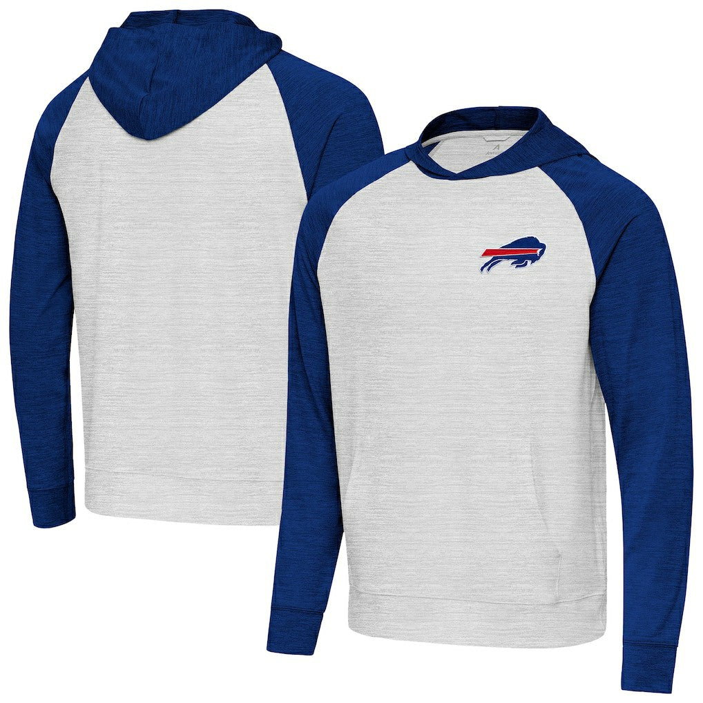 Antigua Urgent Pullover Hoodie - Buffalo Bills