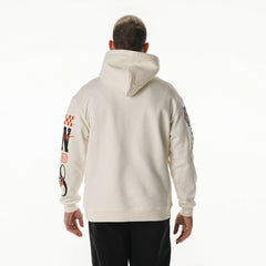 The Wild Collective Unisex Stacked Graphic Sleeve Fleece Hoodie - Cincinnati Bengals
