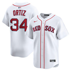 MLB David Ortiz Boston Red Sox Nike Home Limited Jersey