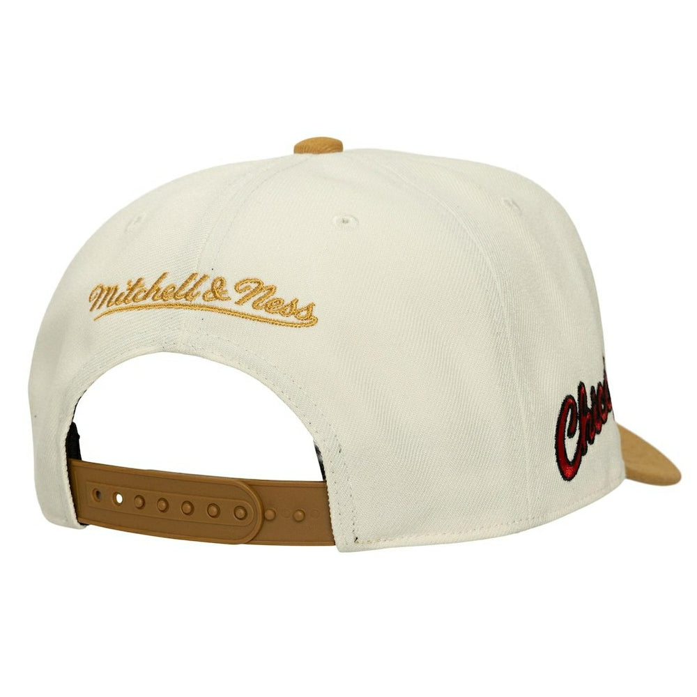 NBA Chicago Bulls Ochre Dusted Double Two-Toned Pro Crown Adjustable Hat