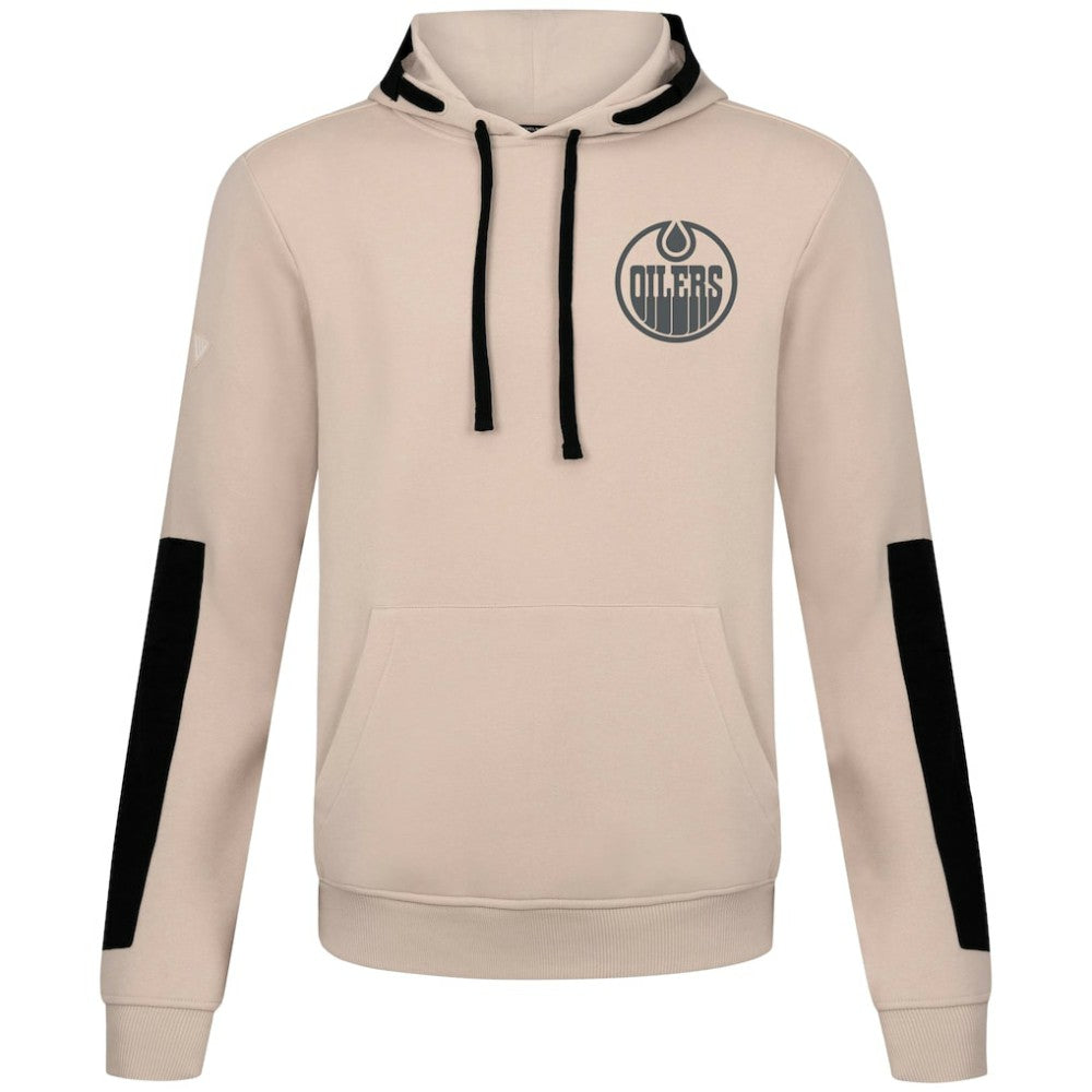 NHL Khaki Edmonton Oilers Levelwear Bombay Response Pullover Hoodie