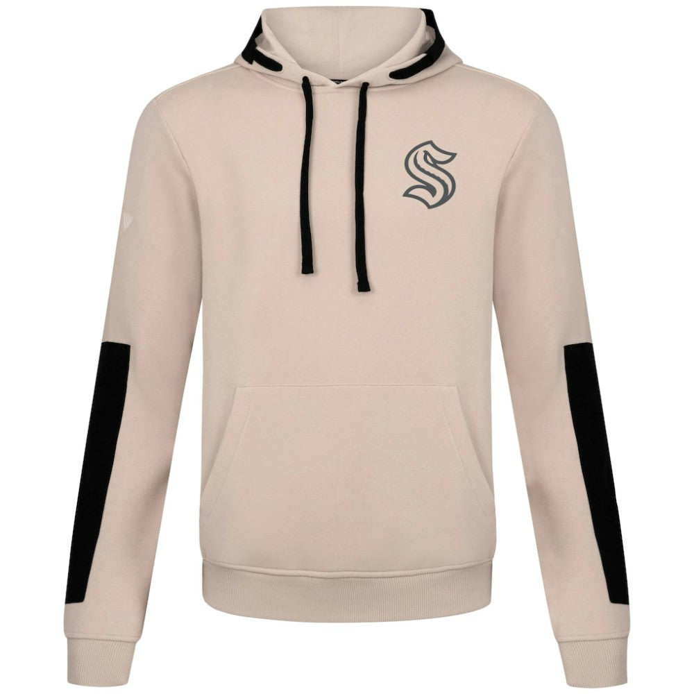 NHL Khaki Seattle Kraken Levelwear Bombay Response Pullover Hoodie