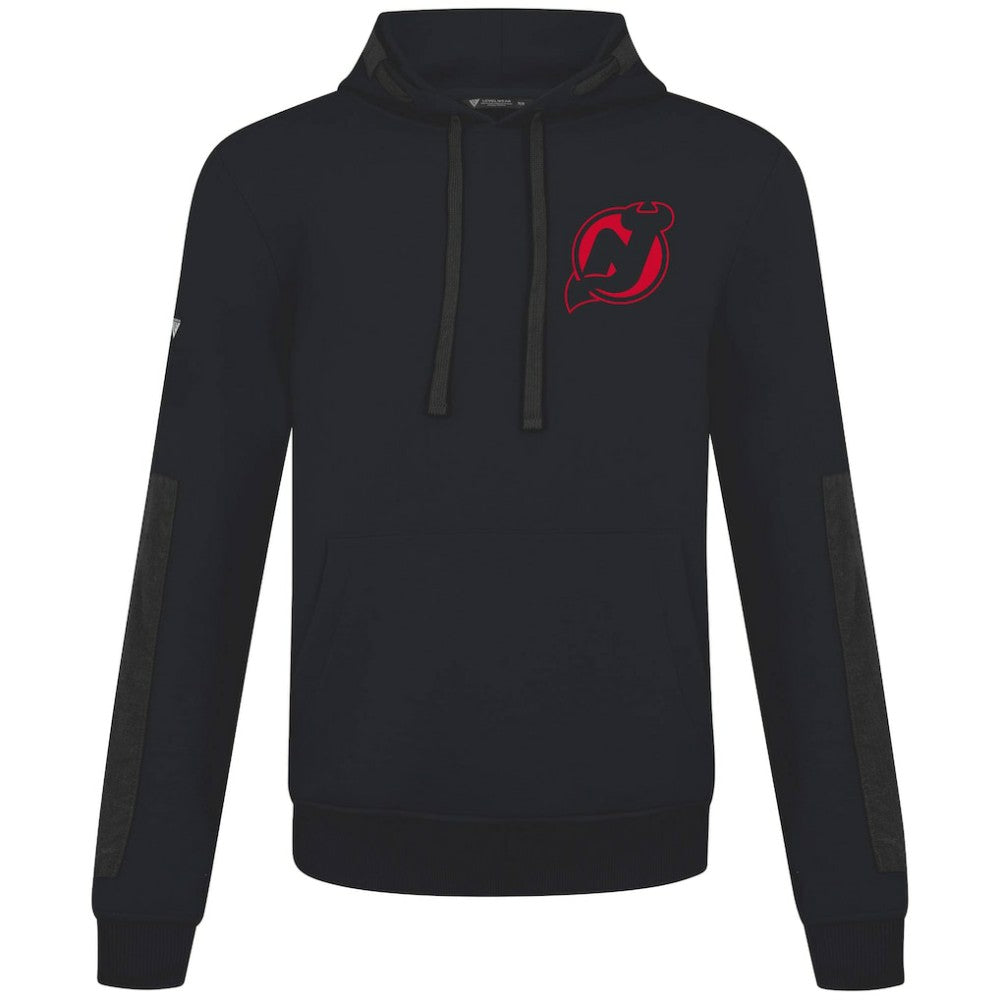 NHL Black New Jersey Devils Levelwear Bombay Response Pullover Hoodie