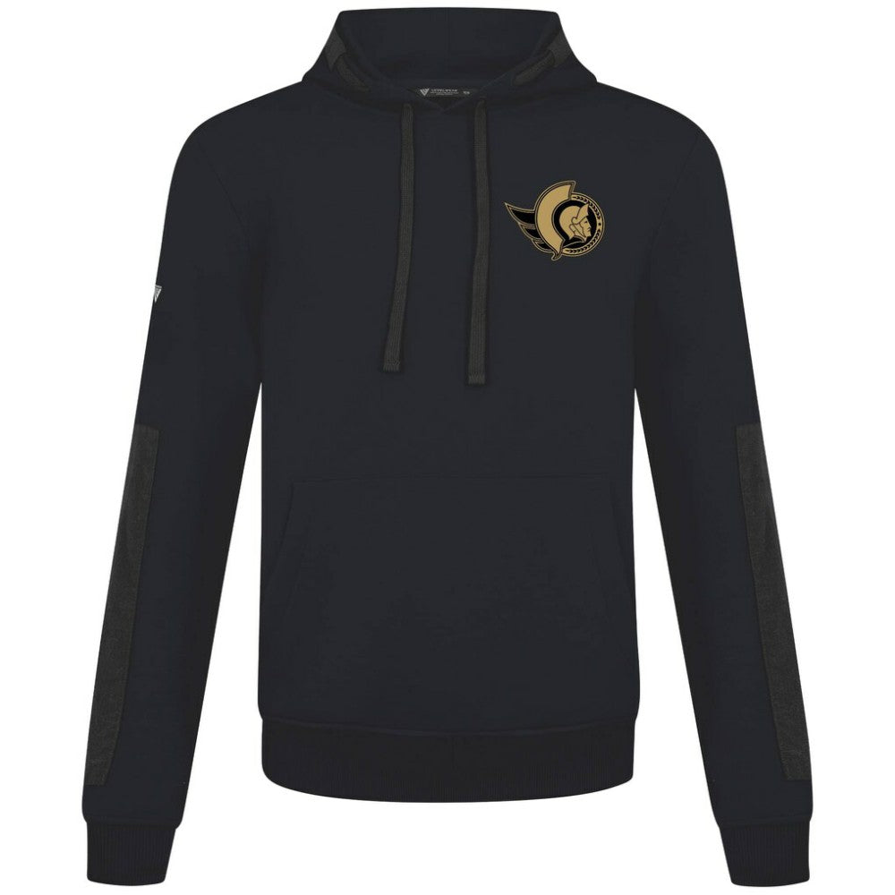 NHL Black Ottawa Senators Levelwear Bombay Response Pullover Hoodie