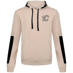 NHL Khaki Calgary Flames Levelwear Bombay Response Pullover Hoodie