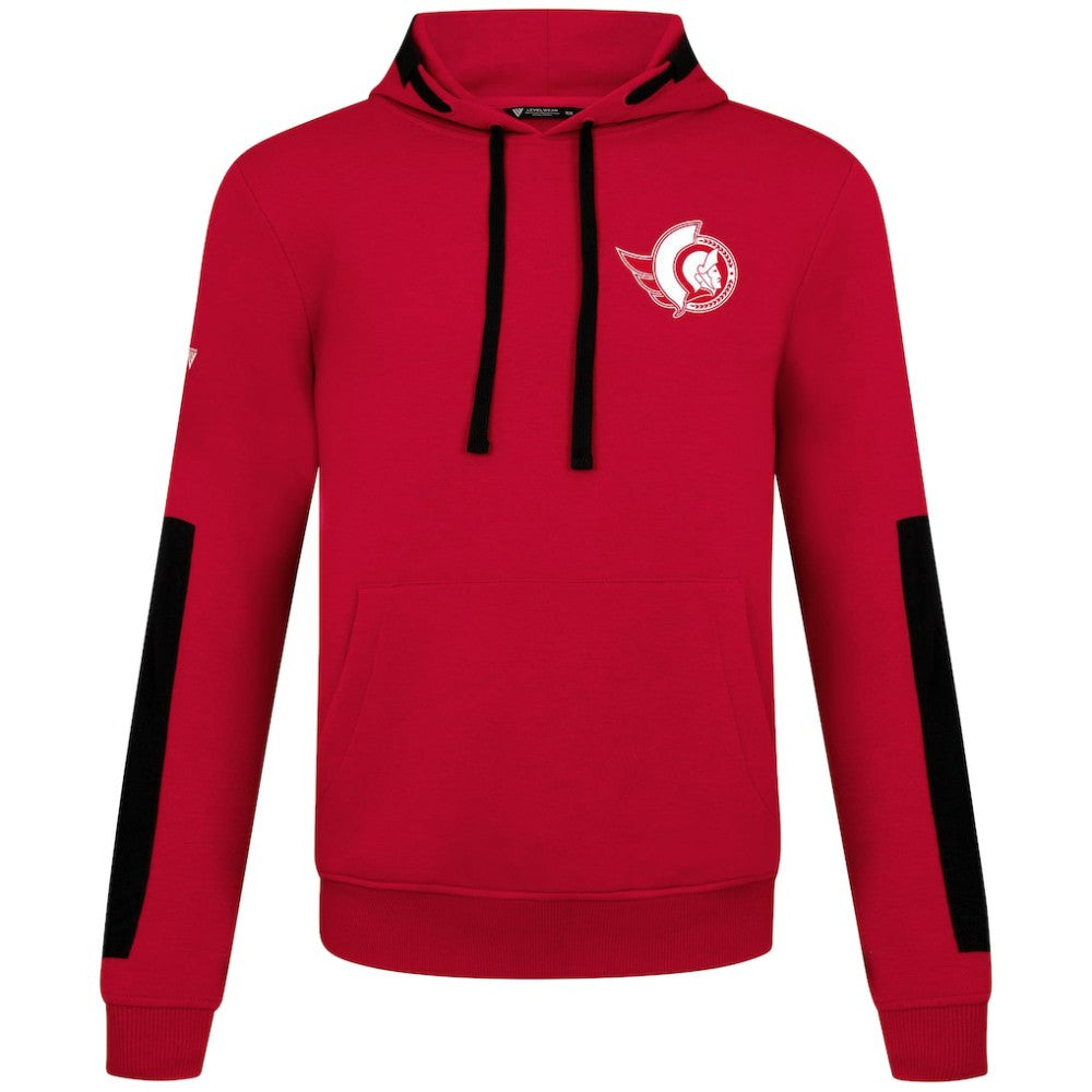 NHL Red Ottawa Senators Levelwear Bombay Response Pullover Hoodie