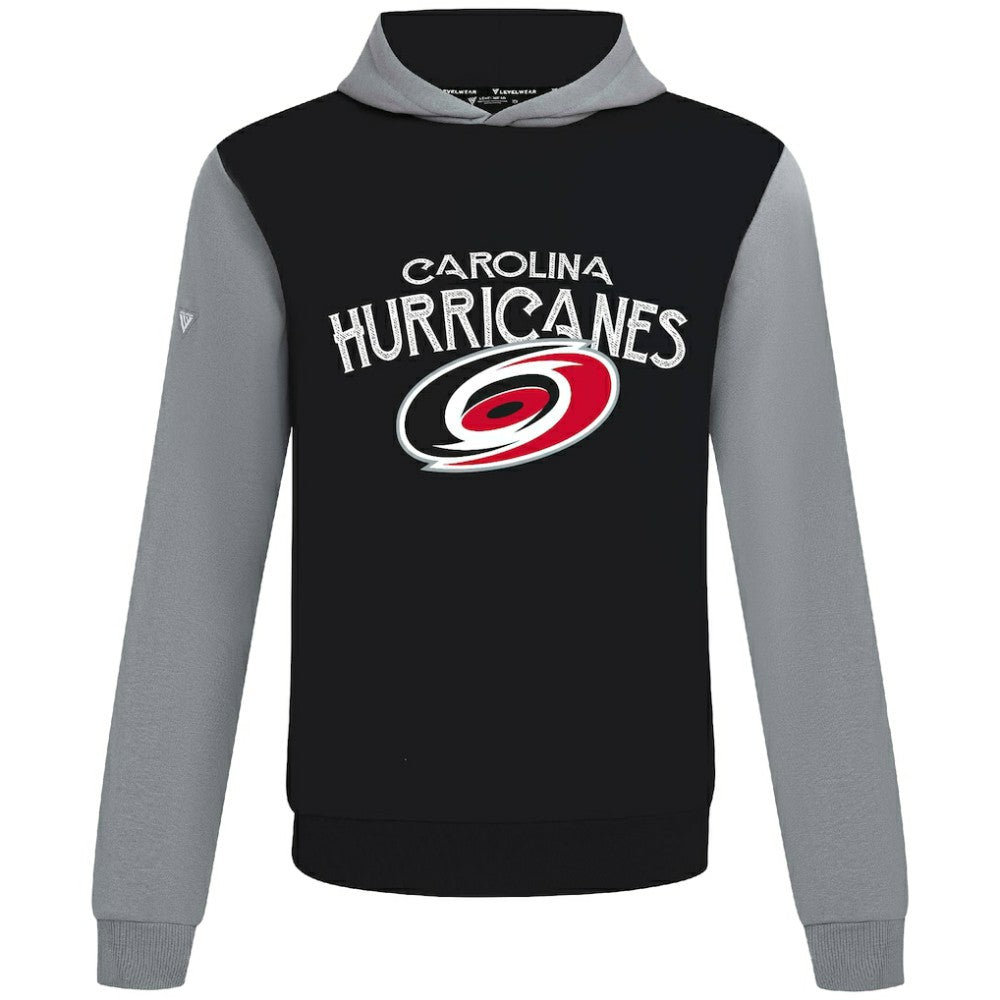 NHL Black/Gray Carolina Hurricanes Levelwear Ultimate Mission Pullover Hoodie