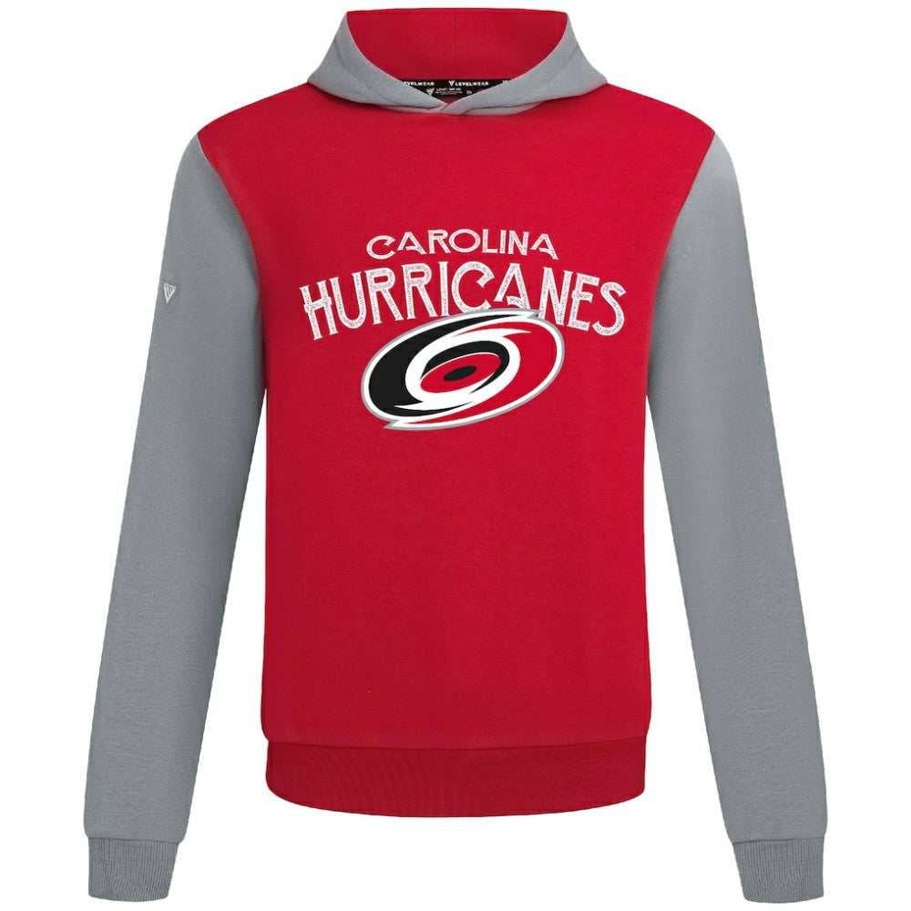 NHL Red/Gray Carolina Hurricanes Levelwear Ultimate Mission Pullover Hoodie